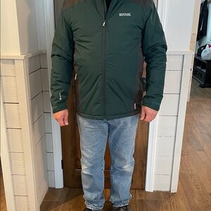 Regatta Men's Large Green and Black Performance Jacket